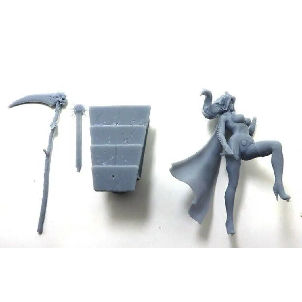 1/24 75mm 3D Print model Kit Beautiful Girl Warrior Barbarian Unpainted - Model-Fan-Store