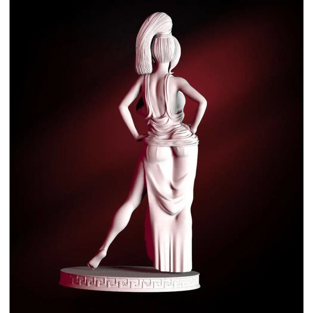 1/24 75mm 3D Print Model Kit Beautiful Girl Woman Dancer Unpainted - Model-Fan-Store