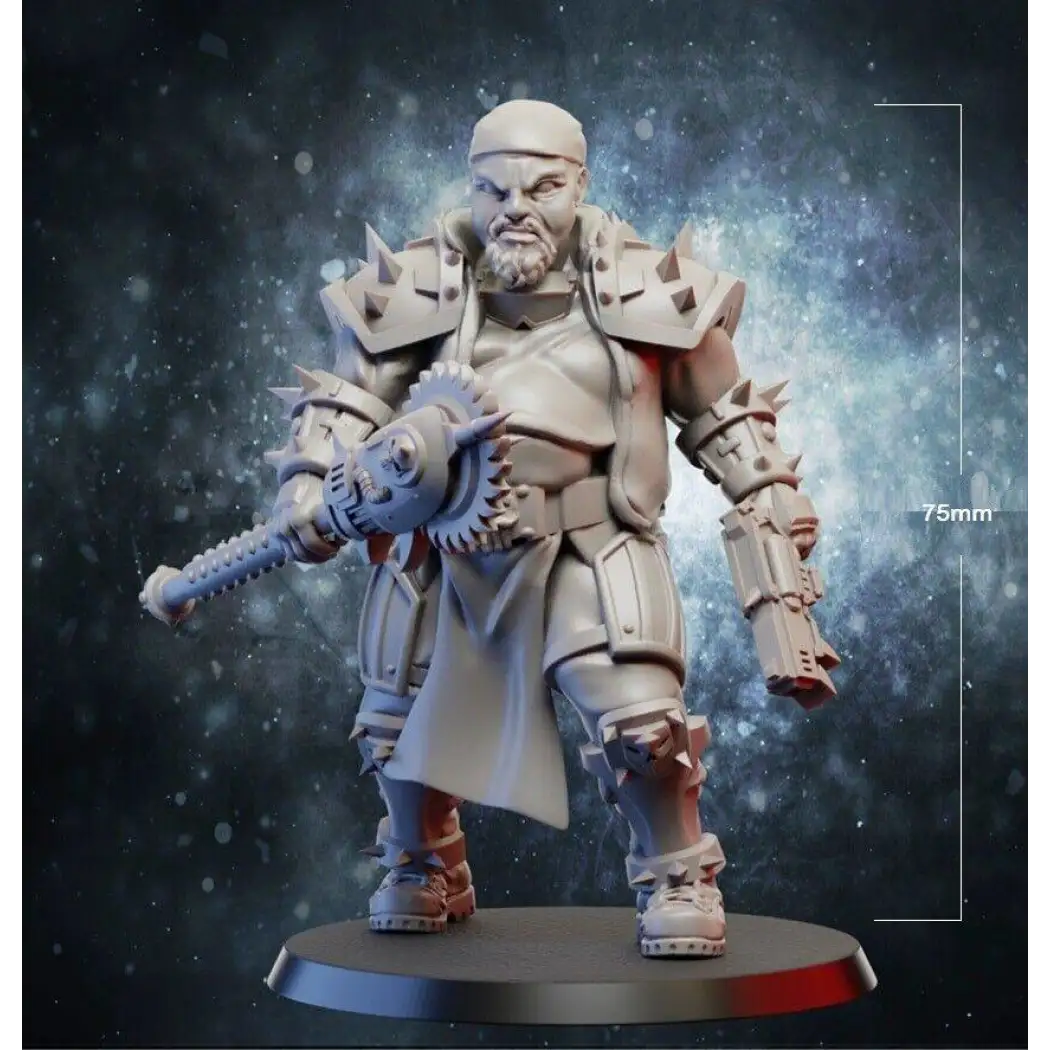 1/24 75mm 3D Print Model Kit Criminal Unpainted - Model-Fan-Store