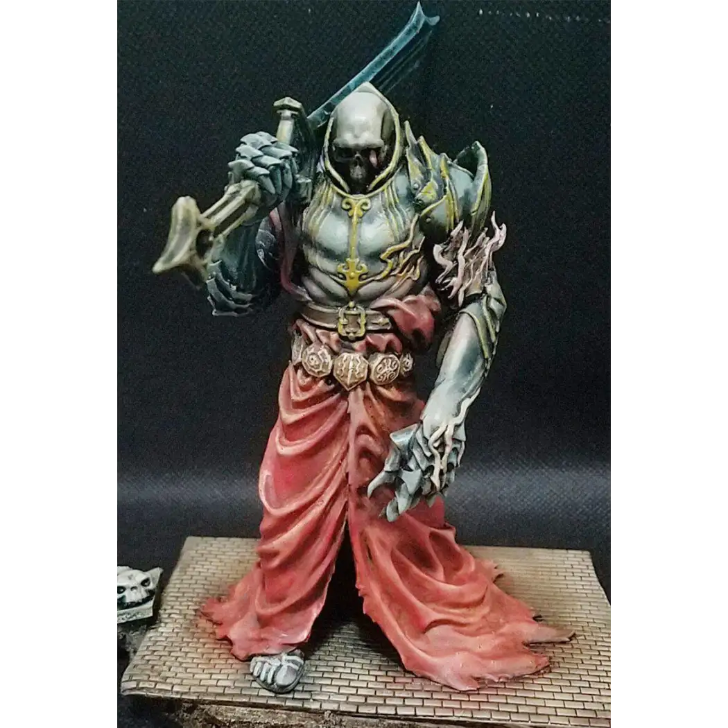 1/24 75mm 3D Print Model Kit Dead Warrior Guardian Skeleton Unpainted - Model-Fan-Store