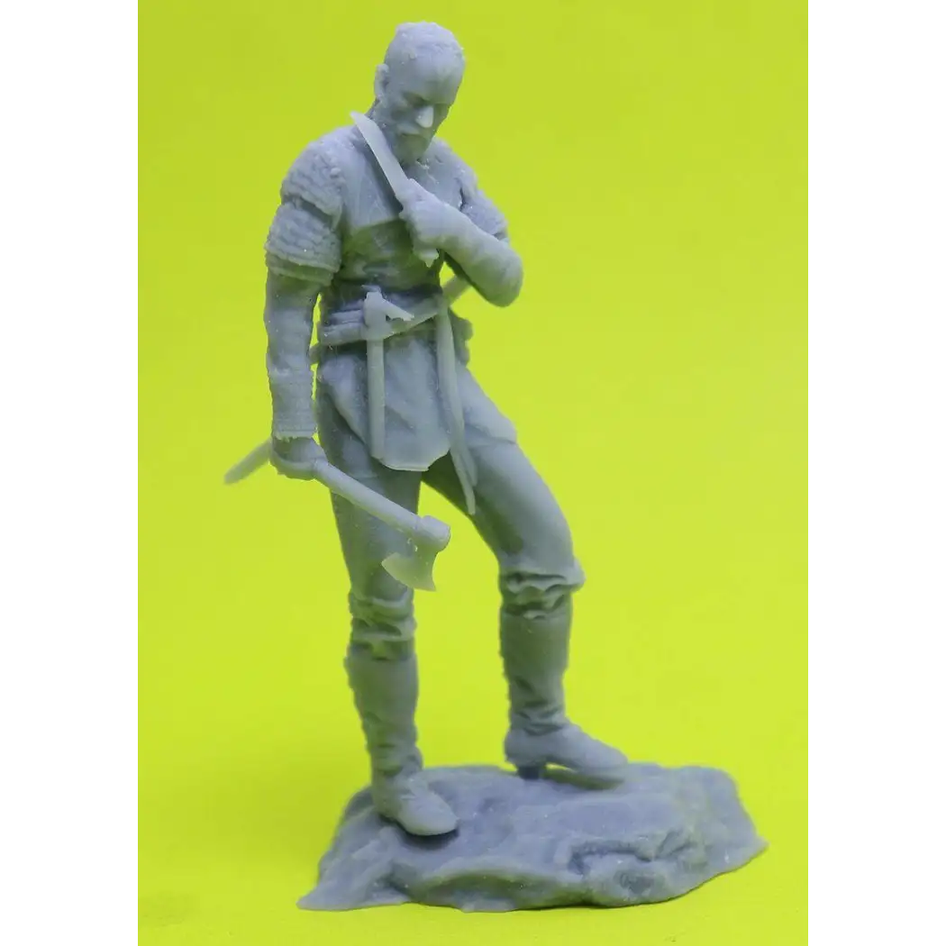 1/24 75mm 3D Print Model Kit Floki Viking Warrior Unpainted A28 A28 - Model-Fan-Store