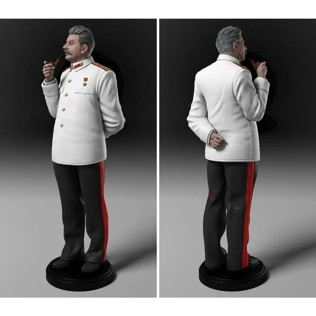 1/24 75mm 3D Print Model Kit Joseph Stalin WW2 Unpainted - Model-Fan-Store