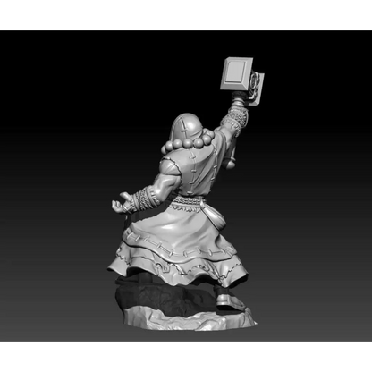 1/24 75mm 3D Print Model Kit Orc Warrior Warcraft Unpainted - Model-Fan-Store