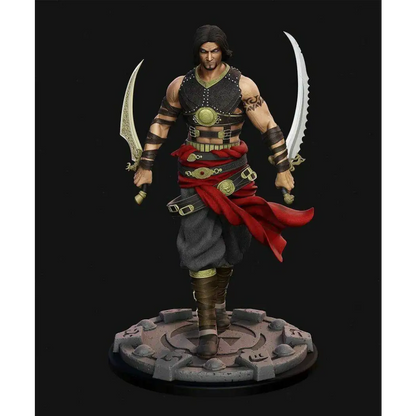 1/24 75mm 3D Print Model Kit Prince of the Sands Warrior Fantasy Unpainted - Model-Fan-Store