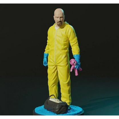 1/24 75mm 3D Print Model Kit Walter White Chemist Unpainted A28 A28 - Model-Fan-Store