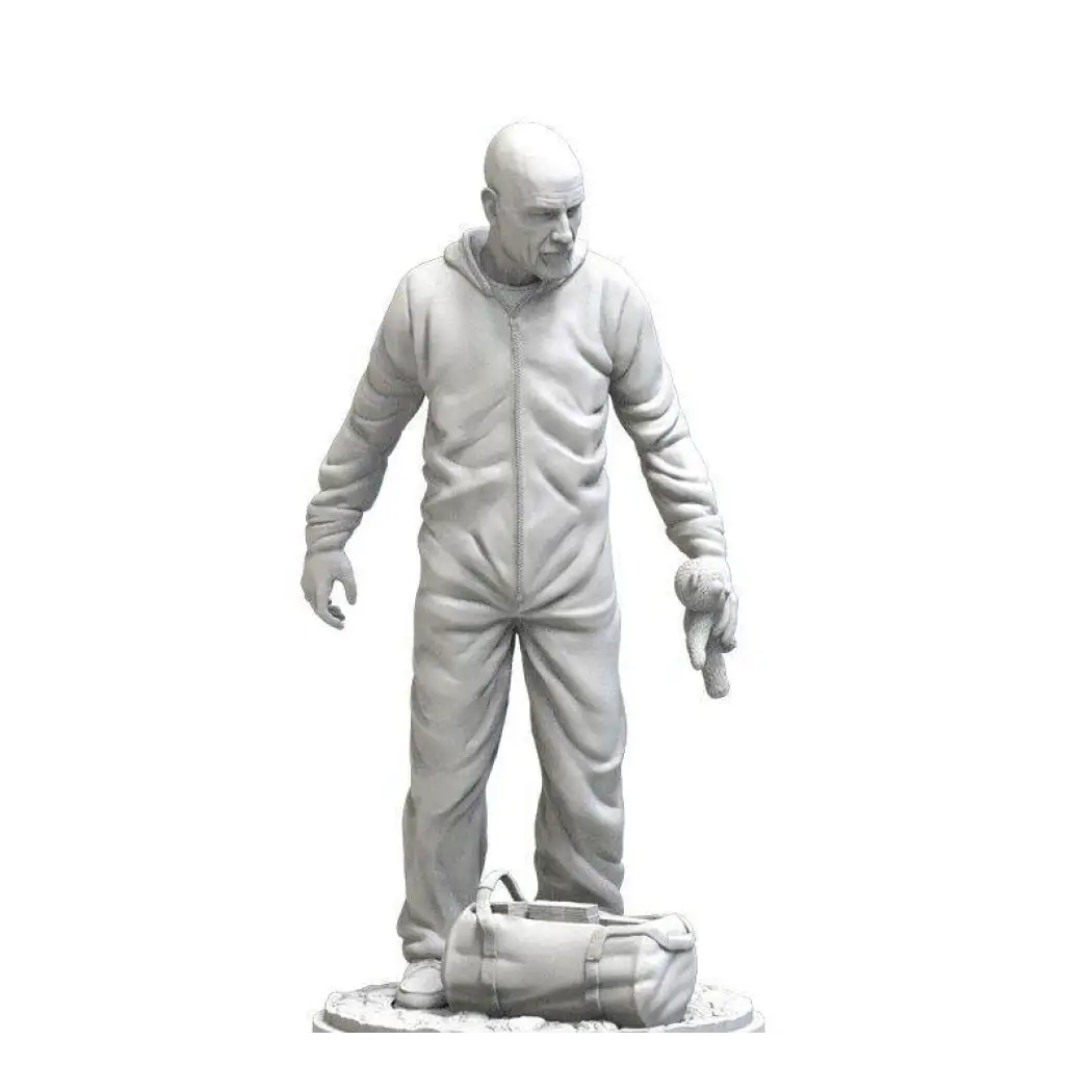 1/24 75mm 3D Print Model Kit Walter White Chemist Unpainted A28 A28 - Model-Fan-Store