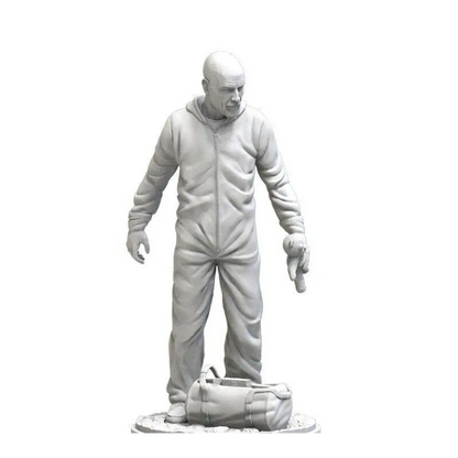 1/24 75mm 3D Print Model Kit Walter White Chemist Unpainted A28 A28 - Model-Fan-Store