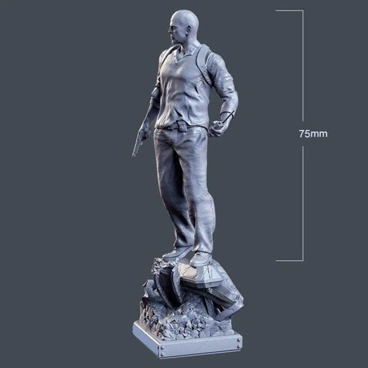 1/24 75mm 3D Print Model Kit Warrior Die Hard Unpainted A28 A28 - Model-Fan-Store