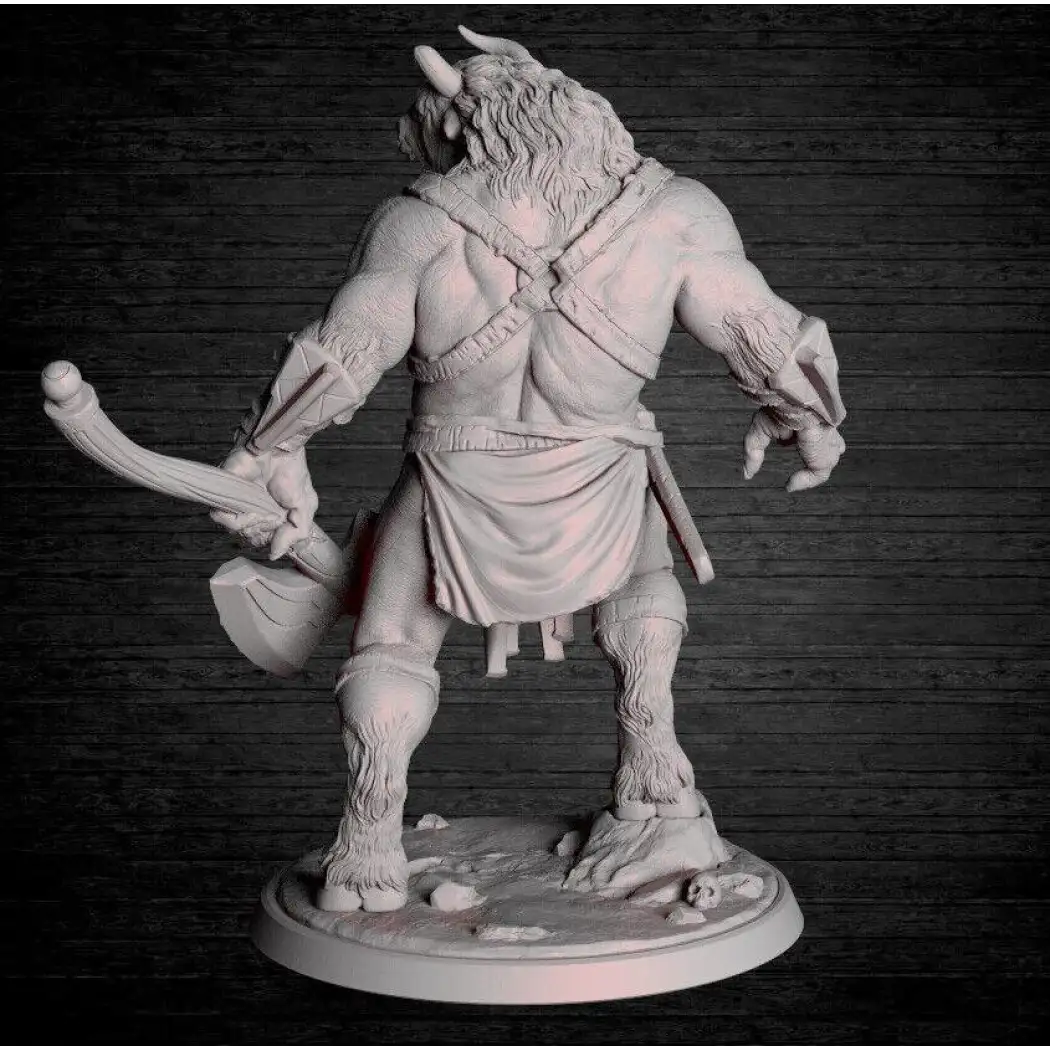 1/24 75mm 3D Print Model Kit Warrior Monster Unpainted A28 A28 - Model-Fan-Store