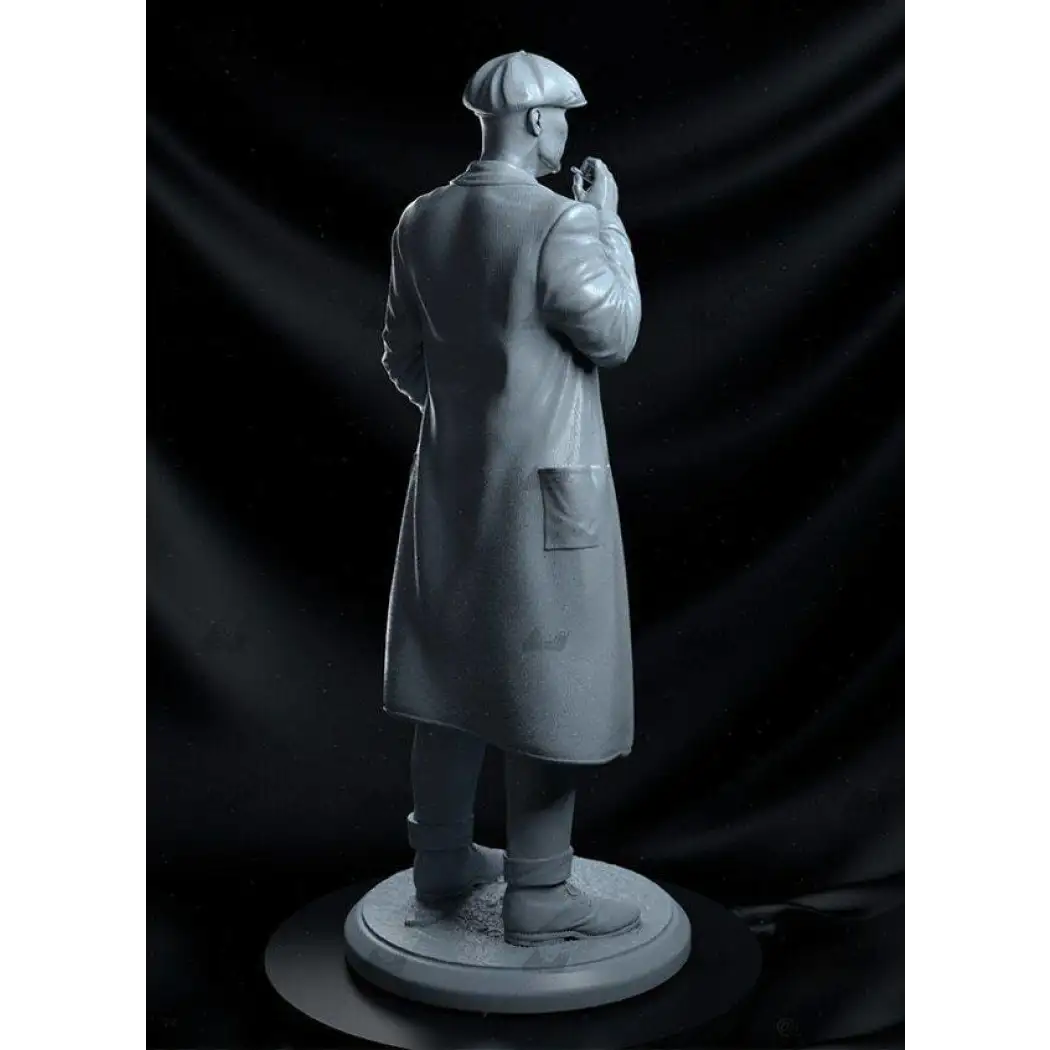 Unpainted Model Kit 1/24 75mm 3D Print Model Kit Warrior Thomas Shelby Movie Unpainted ...