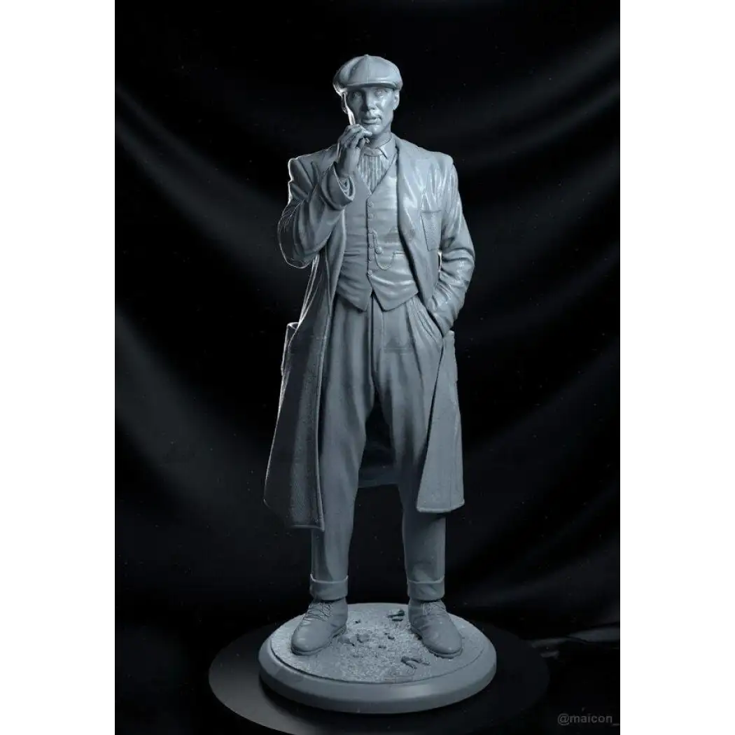 1/24 75mm 3D Print Model Kit Warrior Thomas Shelby Unpainted A28 A28 - Model-Fan-Store