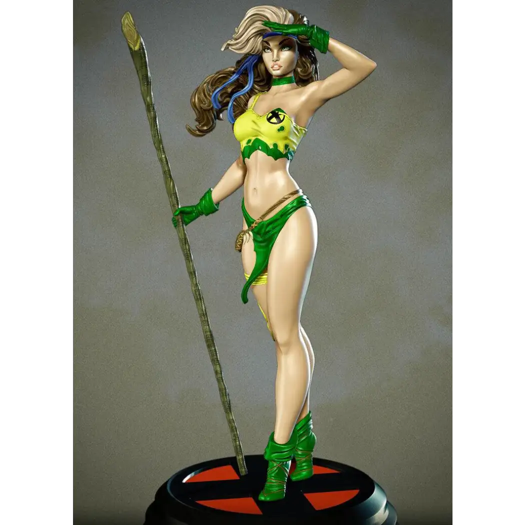1/24 75mm 3D Print Superhero Model Kit Amazon Beautiful Girl Unpainted - Model-Fan-Store