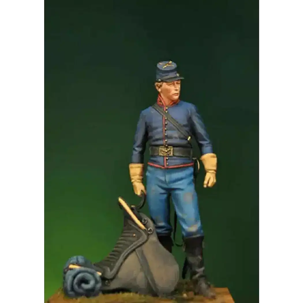 1/24 75mm Resin Model Kit American Civil War Federal Soldier Unpainted - Model-Fan-Store