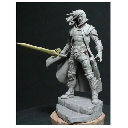 1/24 75mm Resin Model Kit Ancient Man with Sword Barbarian Unpainted - Model-Fan-Store