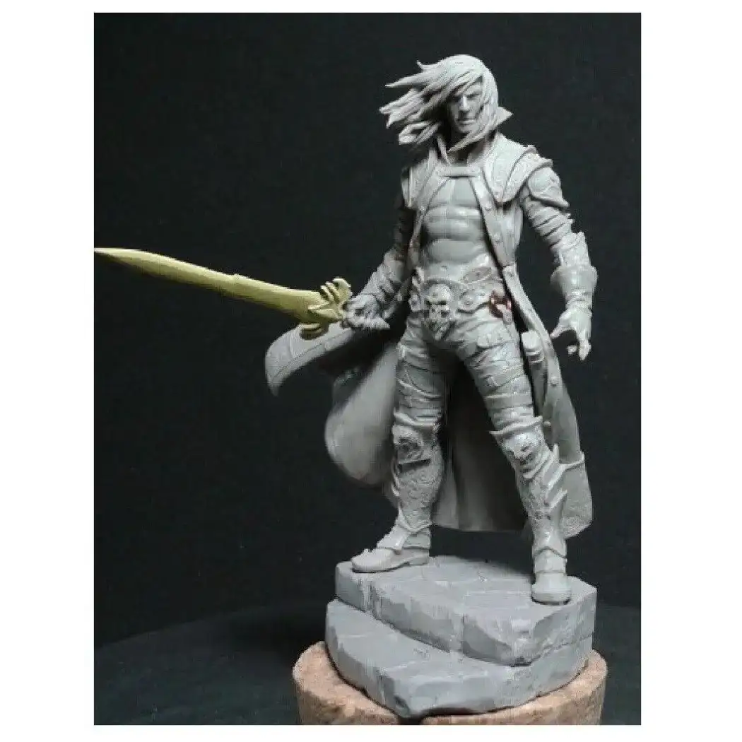 1/24 75mm Resin Model Kit Ancient Man with Sword Barbarian Unpainted - Model-Fan-Store