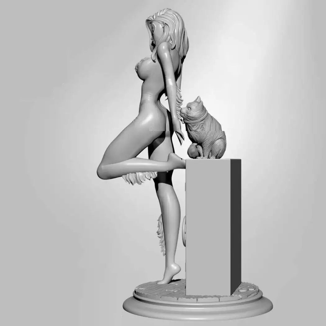 1/24 75mm Resin Model Kit Beautiful Girl Safecracker TD-2687 Unpainted - Model-Fan-Store