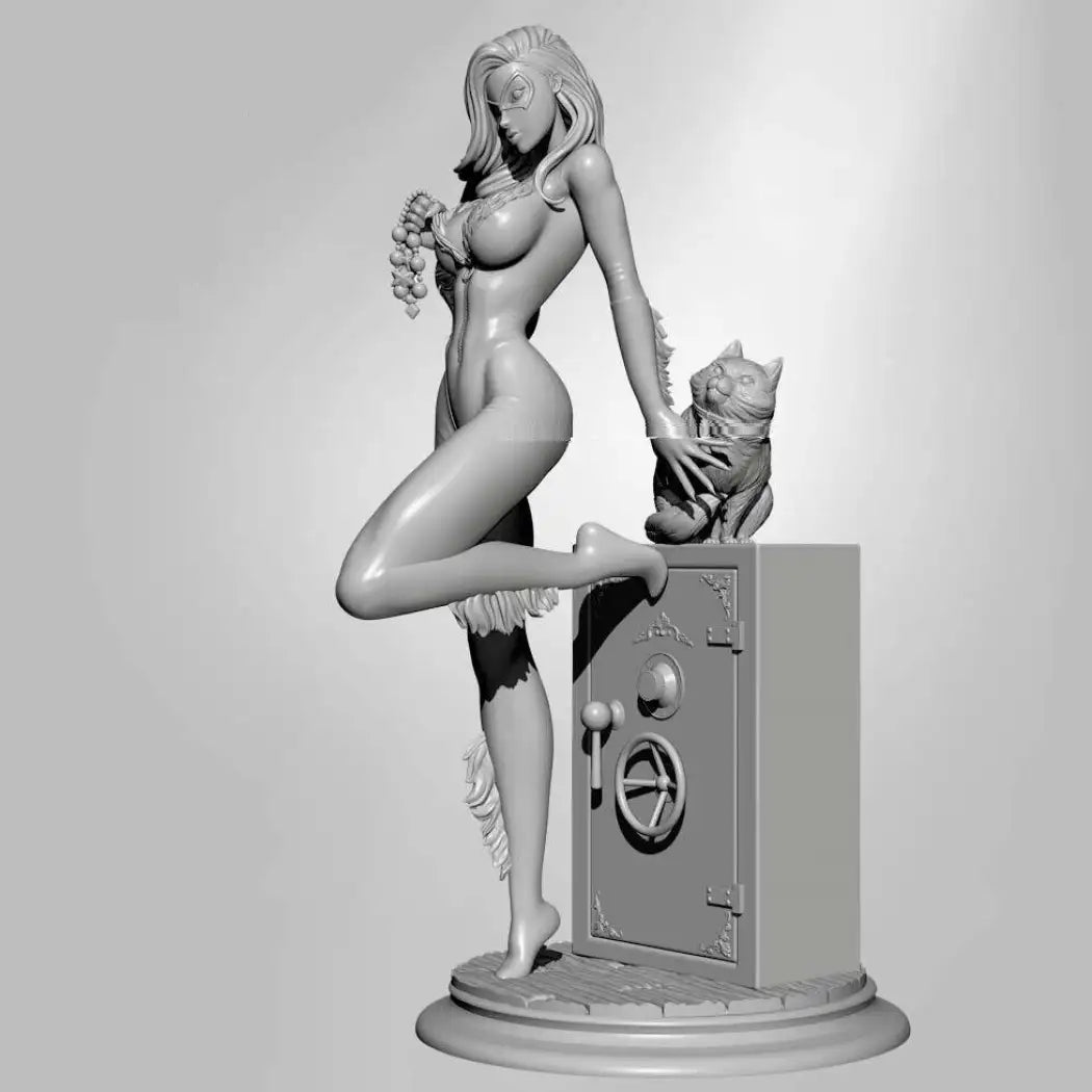 1/24 75mm Resin Model Kit Beautiful Girl Safecracker TD-2687 Unpainted - Model-Fan-Store