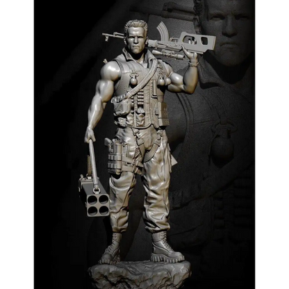 1/24 75mm Resin Model Kit Commando Terminator Unpainted - Model-Fan-Store