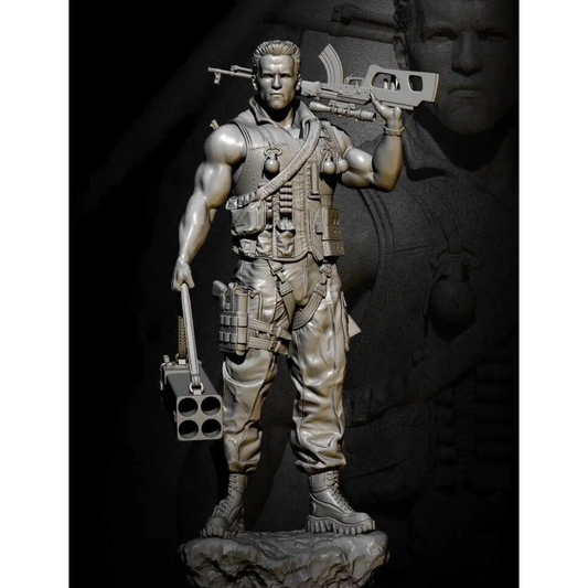 1/24 75mm Resin Model Kit Commando Terminator Unpainted - Model-Fan-Store