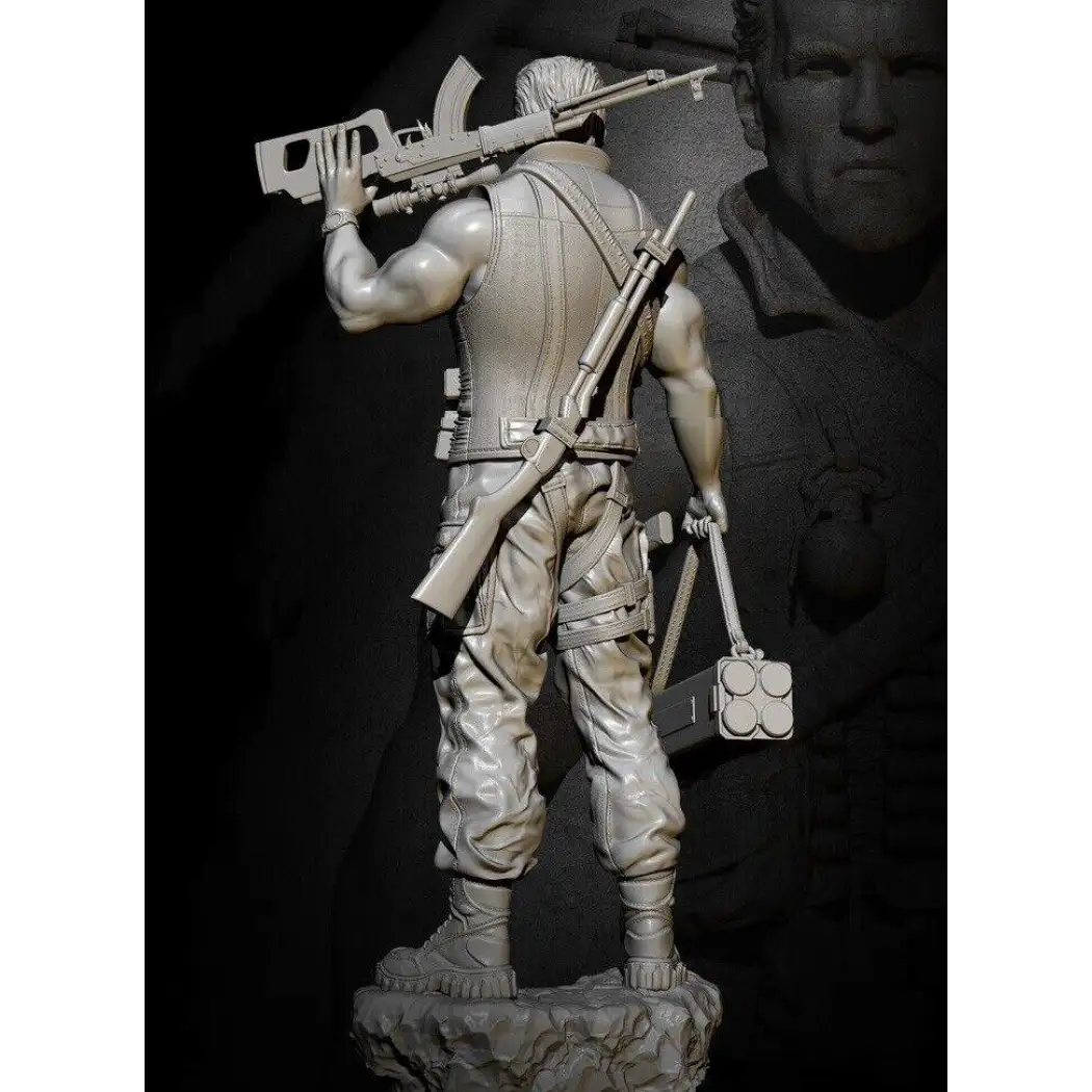 1/24 75mm Resin Model Kit Commando Terminator Unpainted - Model-Fan-Store