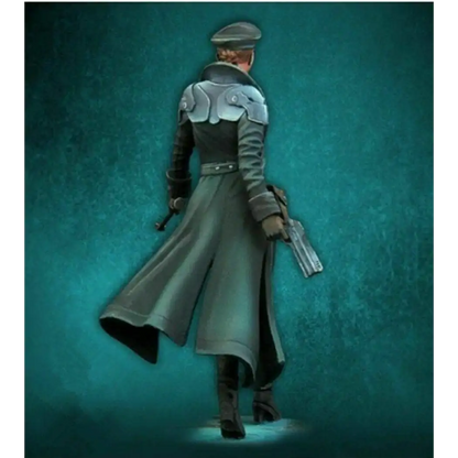 1/24 75mm Resin Steampunk Model Kit German Officer Beautiful Girl Unpainted - Model-Fan-Store