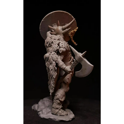 1/24 75mm Resin Model Kit Insane Barbarian Warrior Unpainted - Model-Fan-Store