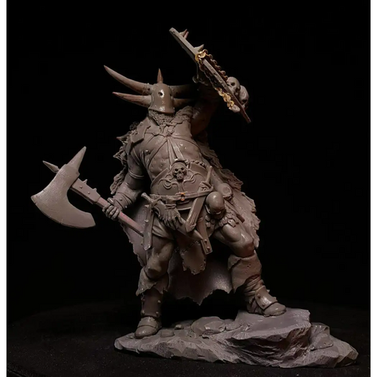 1/24 75mm Resin Model Kit Insane Barbarian Warrior Unpainted - Model-Fan-Store