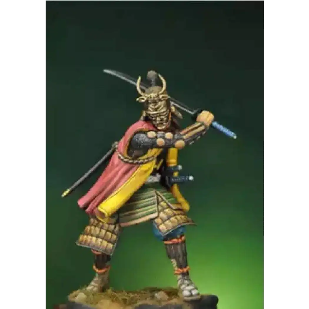 1/24 75mm Resin Model Kit Japanese Samurai Warrior Unpainted - Model-Fan-Store