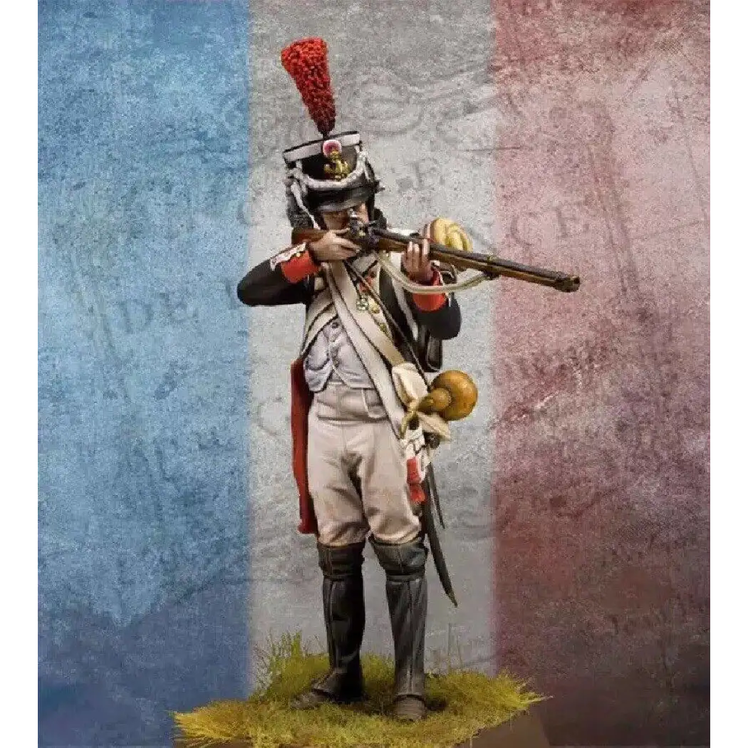 1/24 75mm Resin Model Kit Napoleonic War French Grenadier Fusilier Unpainted - Model-Fan-Store