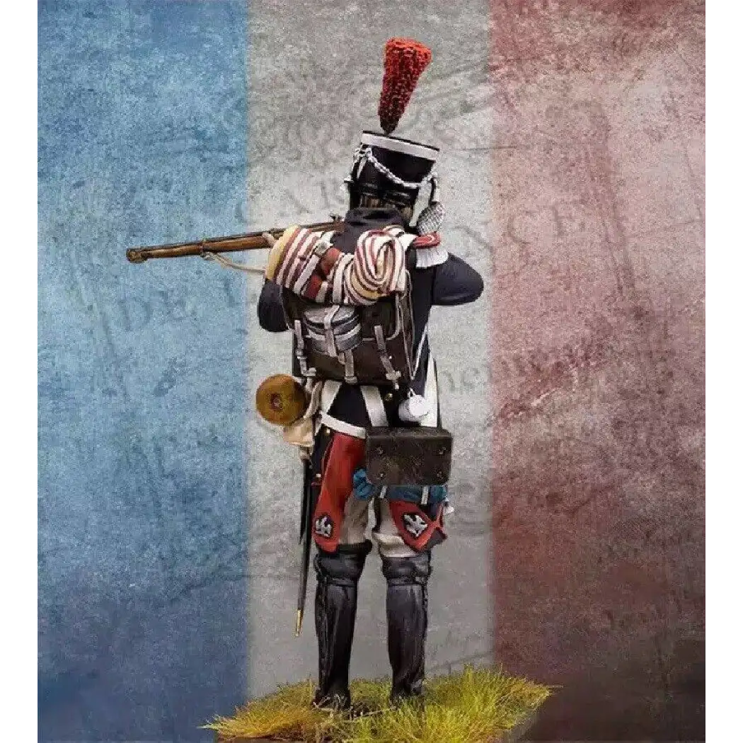 1/24 75mm Resin Model Kit Napoleonic War French Grenadier Fusilier Unpainted - Model-Fan-Store