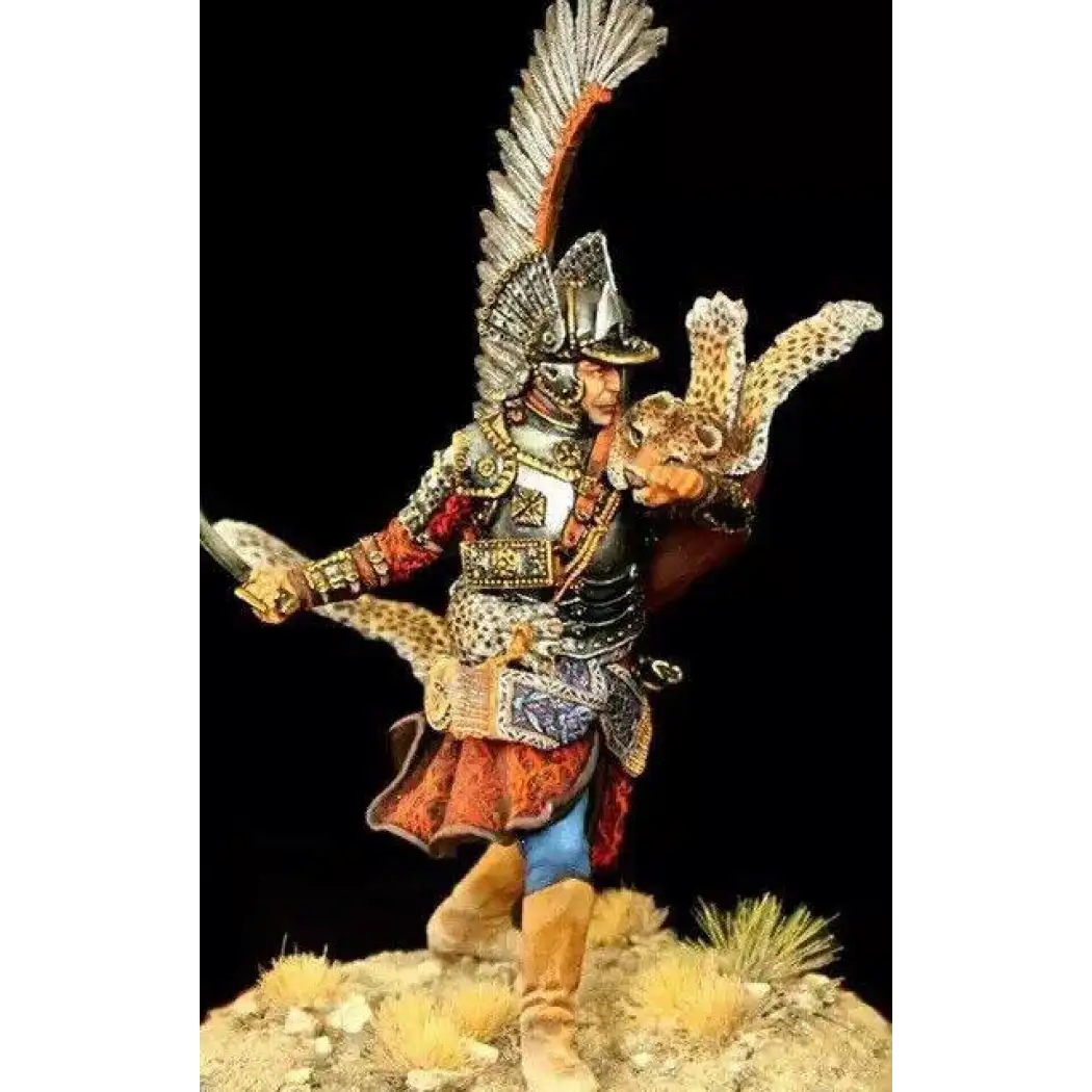 1/24 75mm Resin Model Kit Napoleonic Wars Hussar (with base) Unpainted - Model-Fan-Store