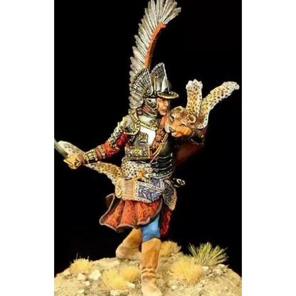 1/24 75mm Resin Model Kit Napoleonic Wars Hussar (with base) Unpainted - Model-Fan-Store