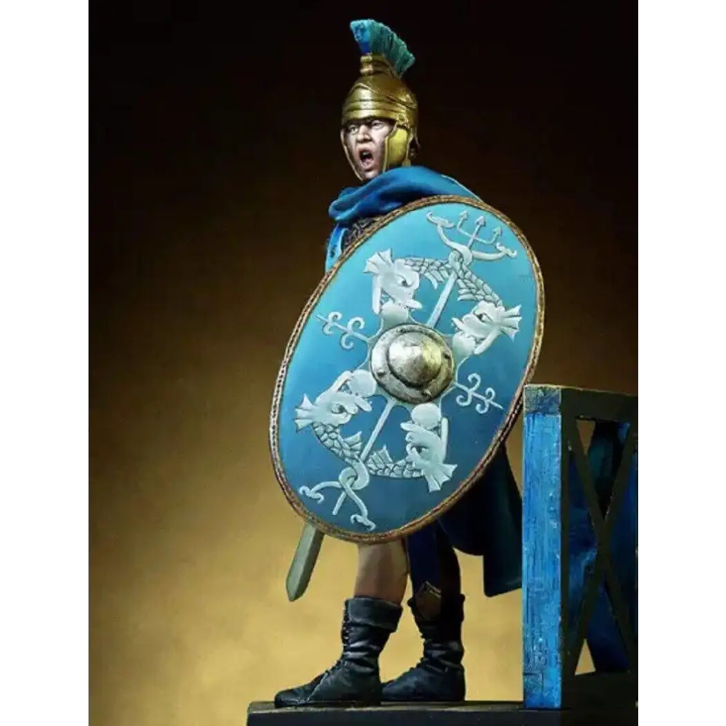 Roman Kit 1/24 75mm Resin Model Kit Roman General Warrior Unpainted – Model-Fan-Store