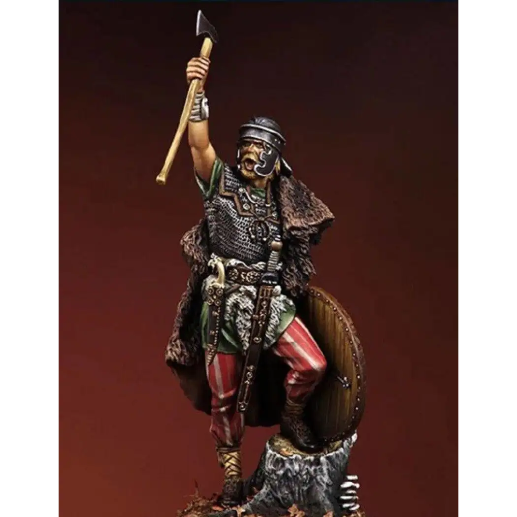 1/24 75mm Resin Model Kit Roman-Germanic Warrior (with base) Unpainted - Model-Fan-Store