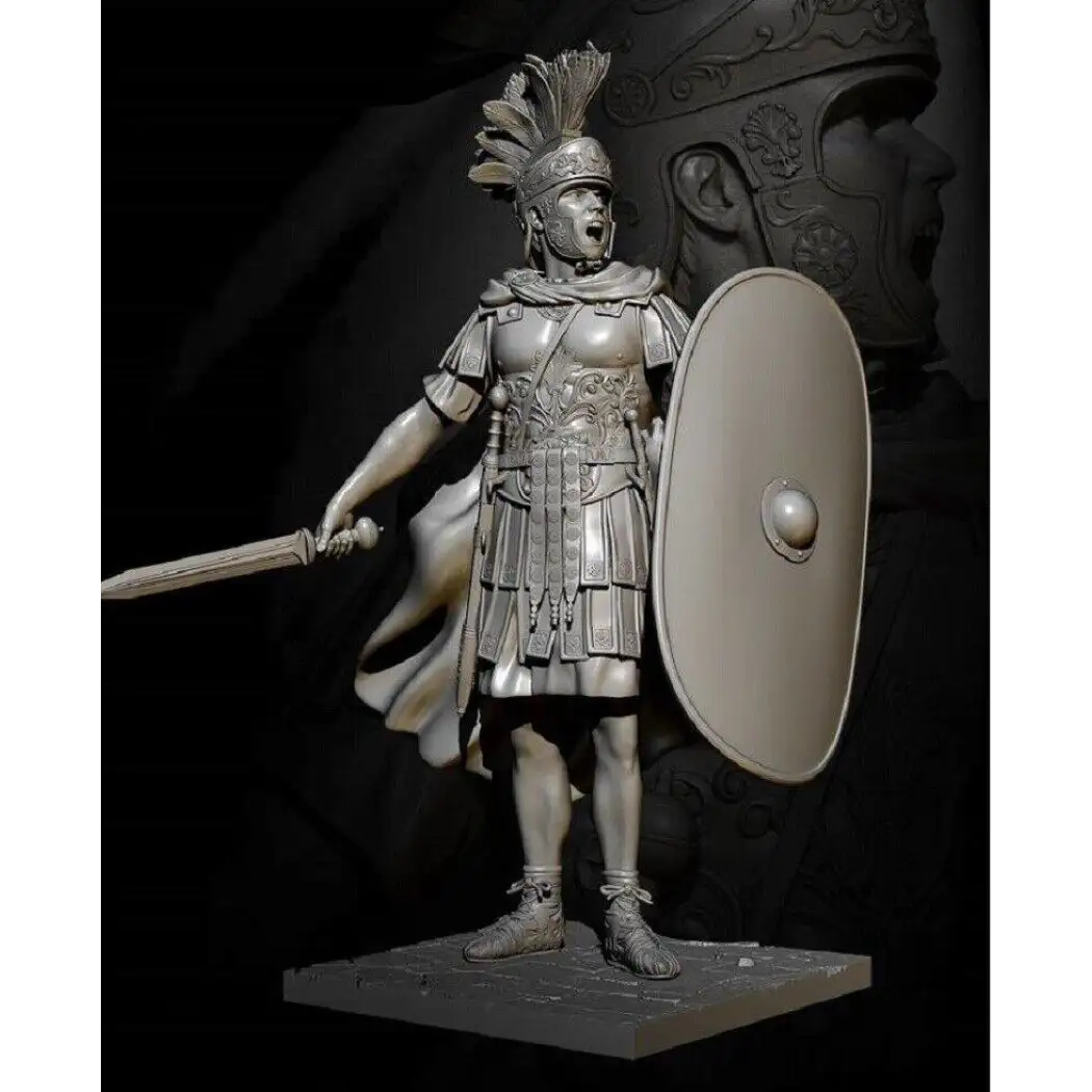 1/24 75mm Resin Model Kit Roman Legionary Warrior Unpainted - Model-Fan-Store