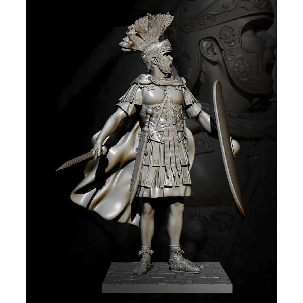 1/24 75mm Resin Model Kit Roman Legionary Warrior Unpainted - Model-Fan-Store