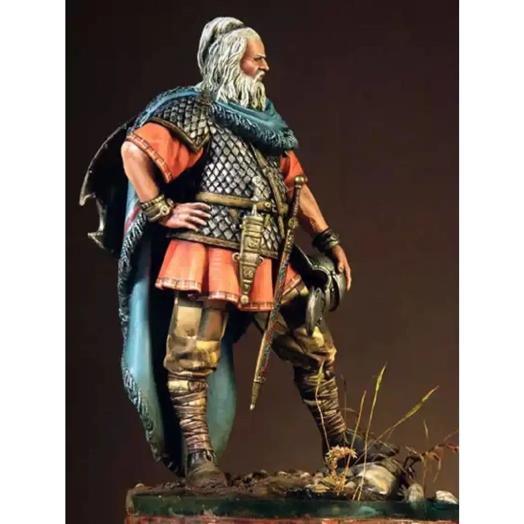 1/24 75mm Resin Model Kit Roman Soldier Gallic Warrior Unpainted - Model-Fan-Store