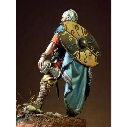 1/24 75mm Resin Model Kit Roman Soldier Gallic Warrior Unpainted - Model-Fan-Store