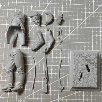 1/24 75mm Resin Model Kit Soldier Partisan Legion Unpainted - Model-Fan-Store