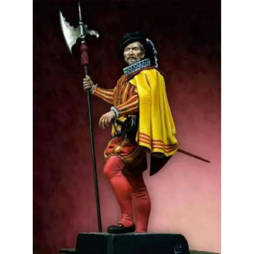 1/24 75mm Resin Model Kit Spanish Guardsman Warrior (with base) Unpainted - Model-Fan-Store