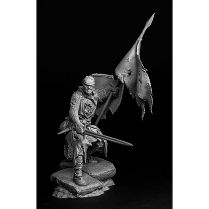 1/24 75mm Resin Model Kit The Last Defender Unpainted Unassembled - Model-Fan-Store