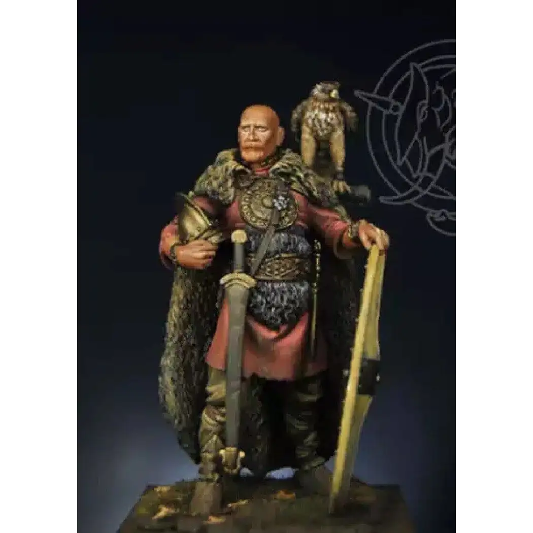 1/24 75mm Resin Model Kit The Samurai Bruno Warrior Unpainted - Model-Fan-Store