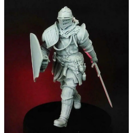 1/24 75mm Resin Model Kit Warrior Knight Dark Souls Unpainted - Model-Fan-Store