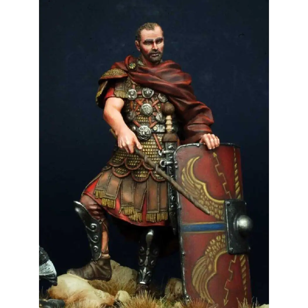 1/24 75mm Resin Model Kit Warrior Roman Centurion Unpainted - Model-Fan-Store