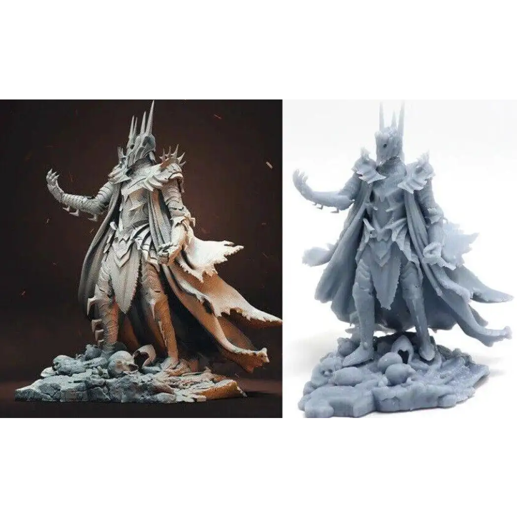 1/24 75mm Resin Model Kit Warrior Sauron Unpainted - Model-Fan-Store