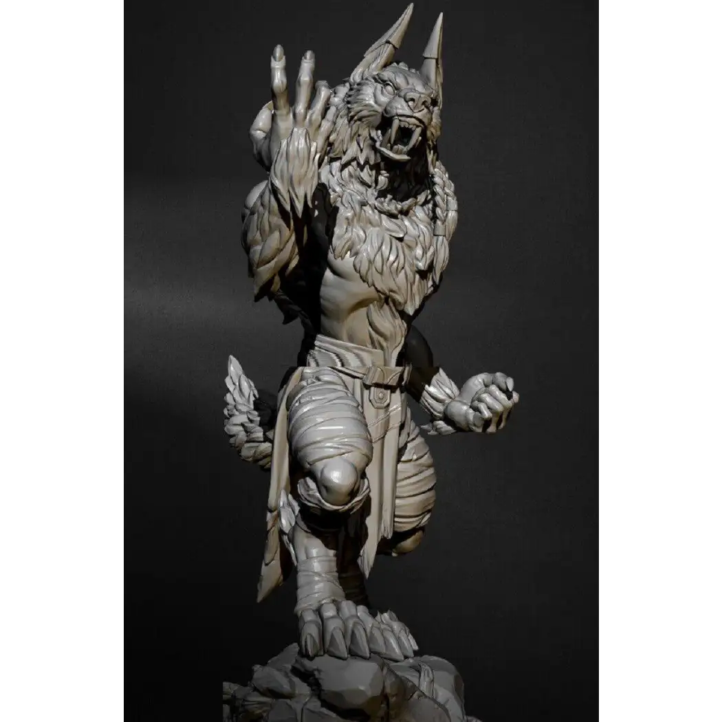 1/24 75mm Resin Model Kit Warrior Werewolf TD-2676 Unpainted - Model-Fan-Store