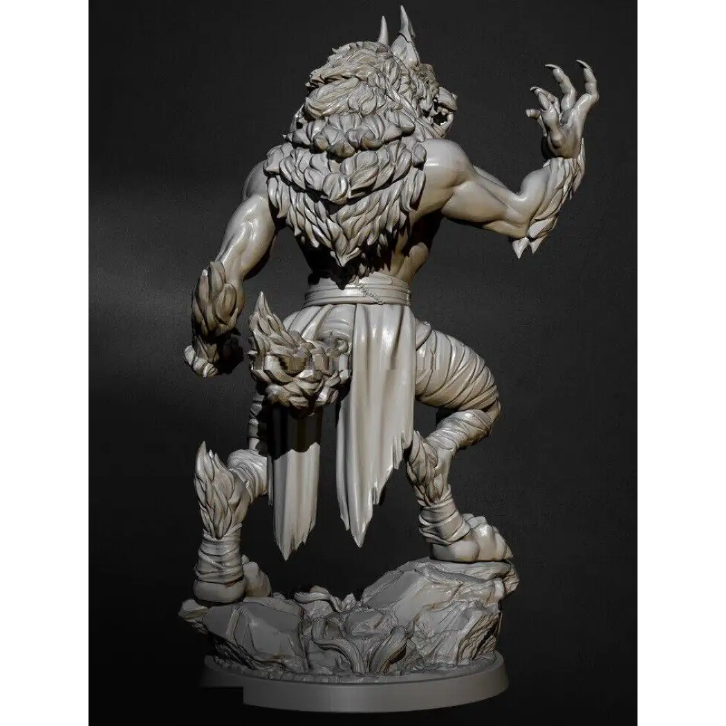 1/24 75mm Resin Model Kit Warrior Werewolf TD-2676 Unpainted - Model-Fan-Store