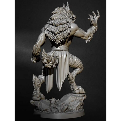 1/24 75mm Resin Model Kit Warrior Werewolf TD-2676 Unpainted - Model-Fan-Store