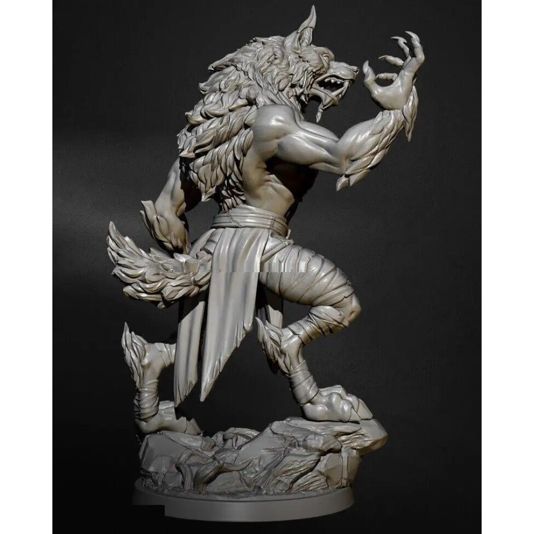 1/24 75mm Resin Model Kit Warrior Werewolf TD-2676 Unpainted - Model-Fan-Store