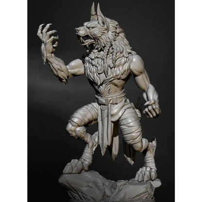 1/24 75mm Resin Model Kit Warrior Werewolf TD-2676 Unpainted - Model-Fan-Store